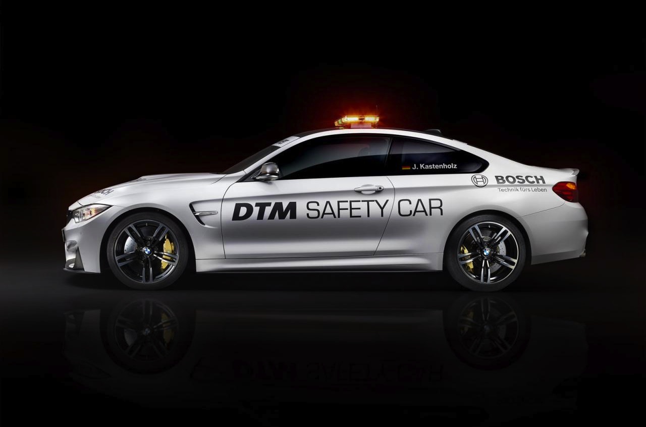 BMW M4 DTM safety car previews M Performance parts