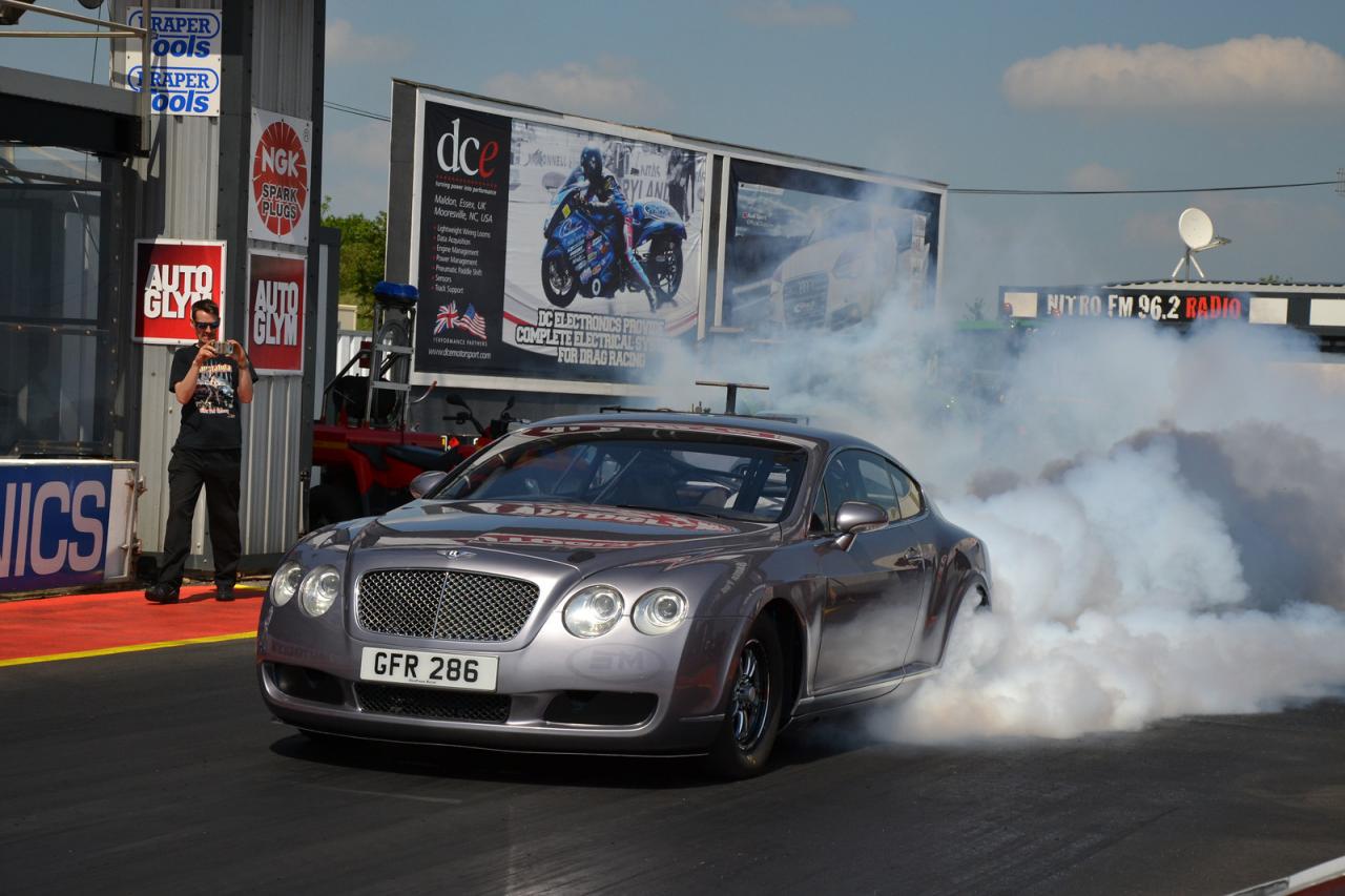 Bentley Continental goes racing with 2237kW Chev V8