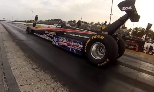 Don Garlits runs record quarter mile with electric dragster (video)