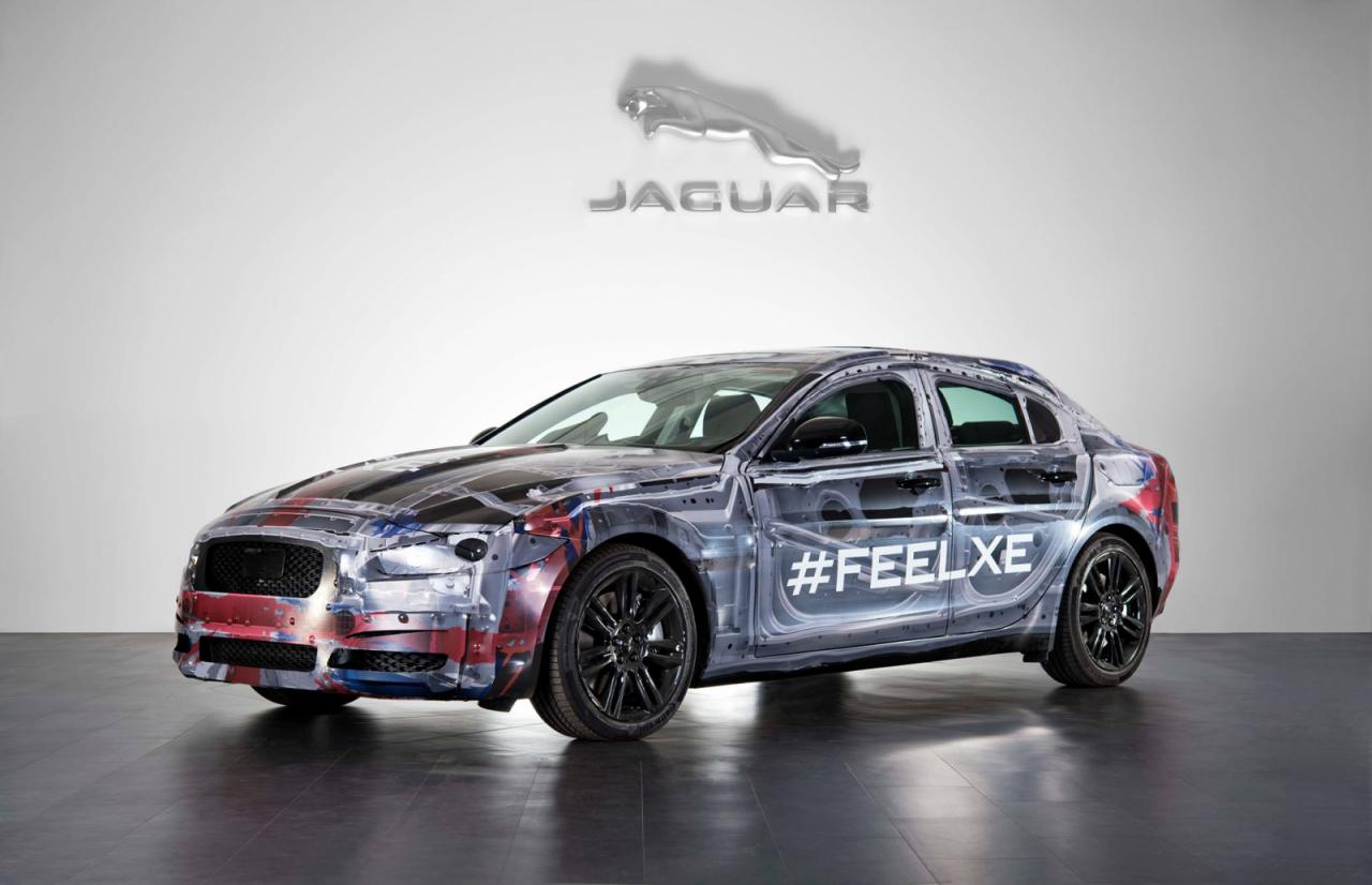 2015 Jaguar XE previewed in most revealing image yet
