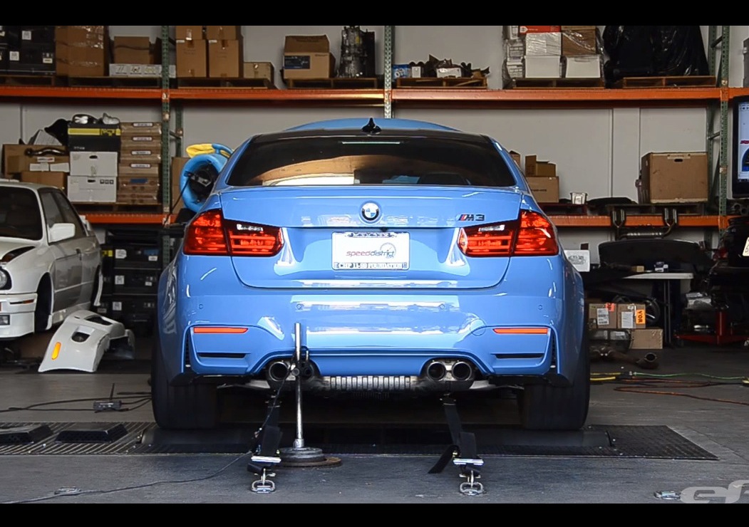 Video: Stock 2014 (F80) BMW M3 makes 312kW at the wheels