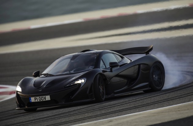 McLaren P1-drifting