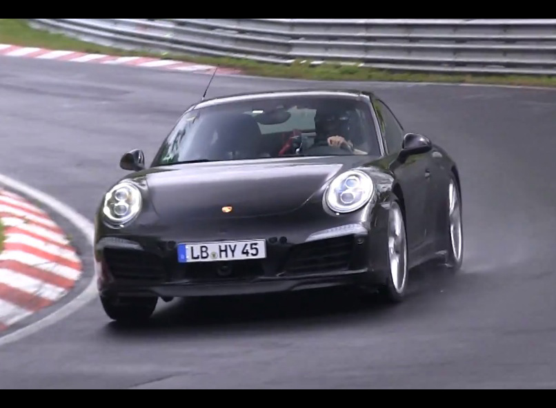 Video: Porsche 911 hybrid prototype spotted?