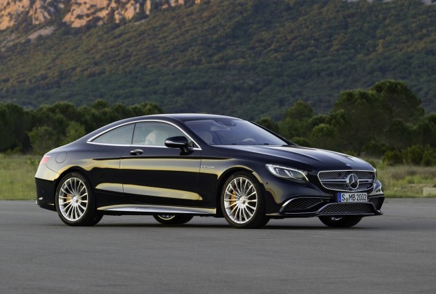 2014 Mercedes-Benz S 65 AMG Coupe-blue