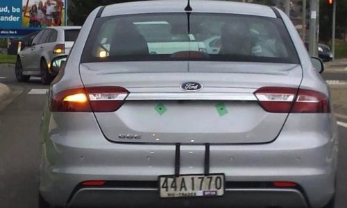2015 Ford Falcon G6E rear end spotted