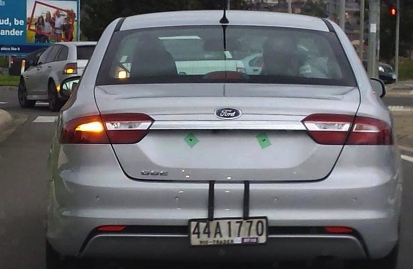 2015 Ford Falcon G6E rear end spotted