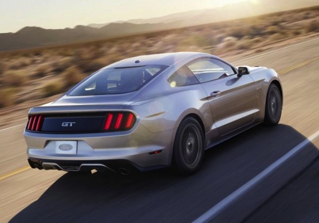 2015 Ford Mustang GT-rear