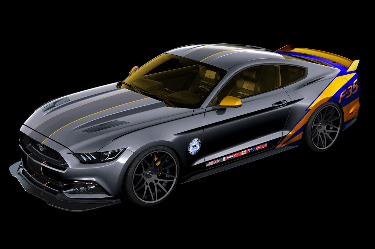 2015 Ford Mustang ‘Lockheed Martin F-35’ built for charity