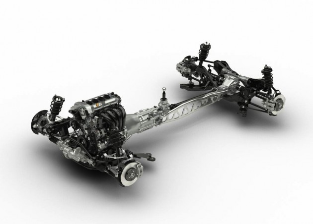2015 Mazda MX-5 chassis