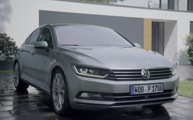 First video of the all-new 2015 Volkswagen Passat