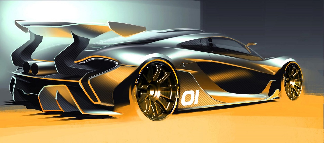 McLaren P1 GTR design concept to debut at Pebble Beach
