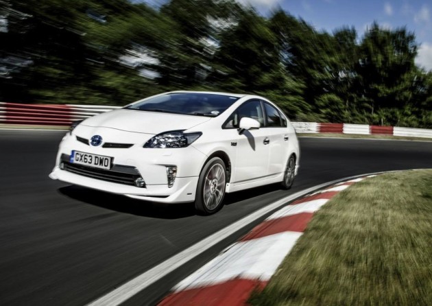 Toyota Prius Plug-in Hybrid at Nurburgring