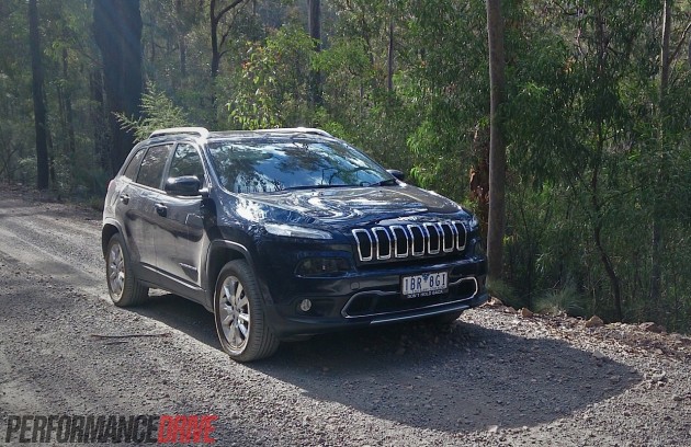 2014 Jeep Cherokee Limited-off road