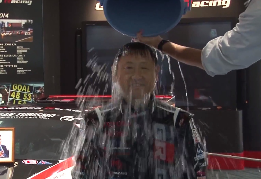 Toyota boss Akio Toyoda accepts Ice Bucket Challenge