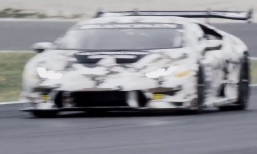 Lamborghini Huracan Super Trofeo teased again (video)