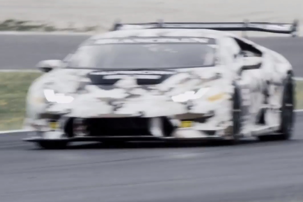 Lamborghini Huracan Super Trofeo teased again (video)
