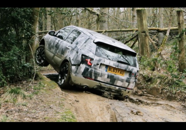 Land Rover Discovery Sport testing