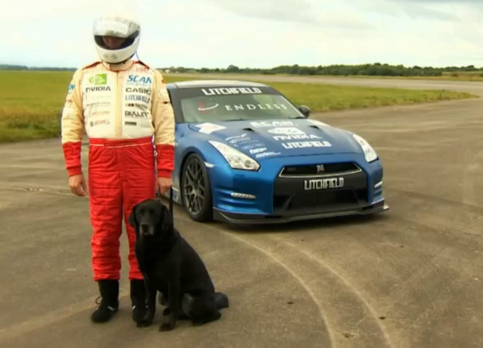 Mike Newman resets blind speed record in Litchfield GT-R