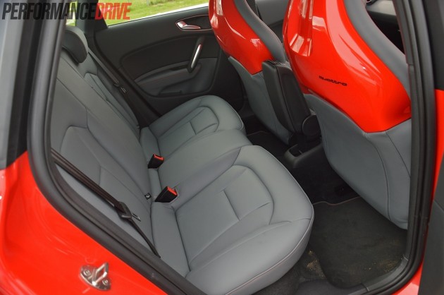 2014 Audi S1 Sportback-rear seats