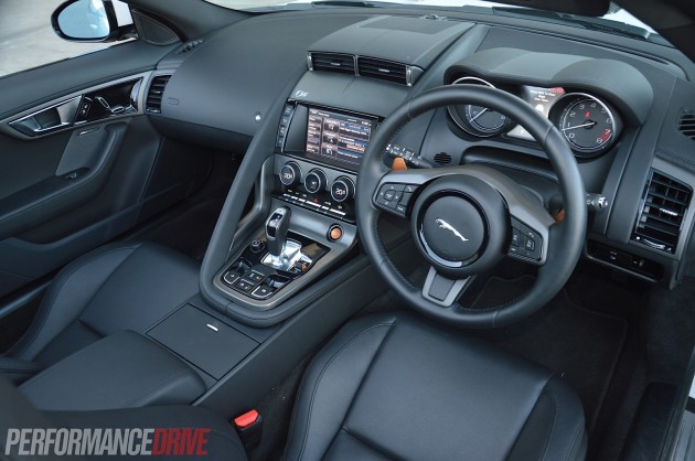 2014 Jaguar F-Type V6 S-interior