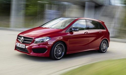 2015 Mercedes-Benz B-Class revealed with mild updates
