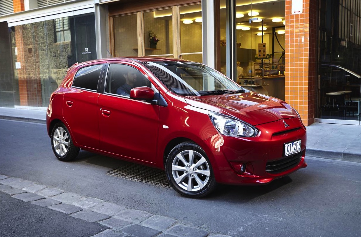 2015 Mitsubishi Mirage hatch on sale from $11,490