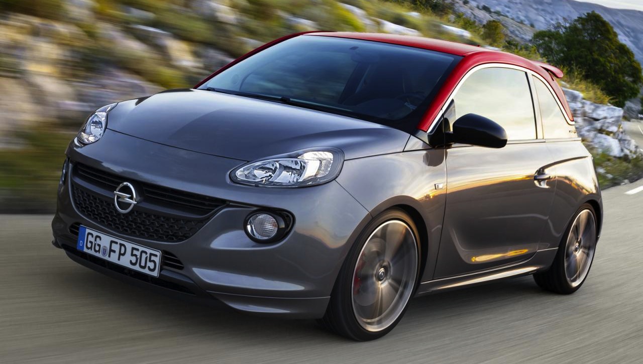 Sporty Opel Adam S production model revealed