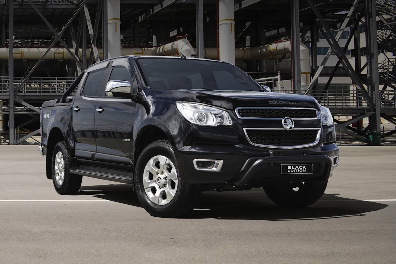 Holden Colorado ‘Black Edition’ accessory pack gets price cut