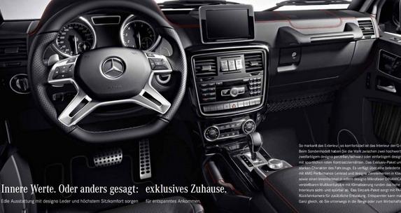 Mercedes-Benz G-Class 35 Edition-interior