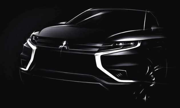 Mitsubishi Outlander PHEV Concept-S teaser