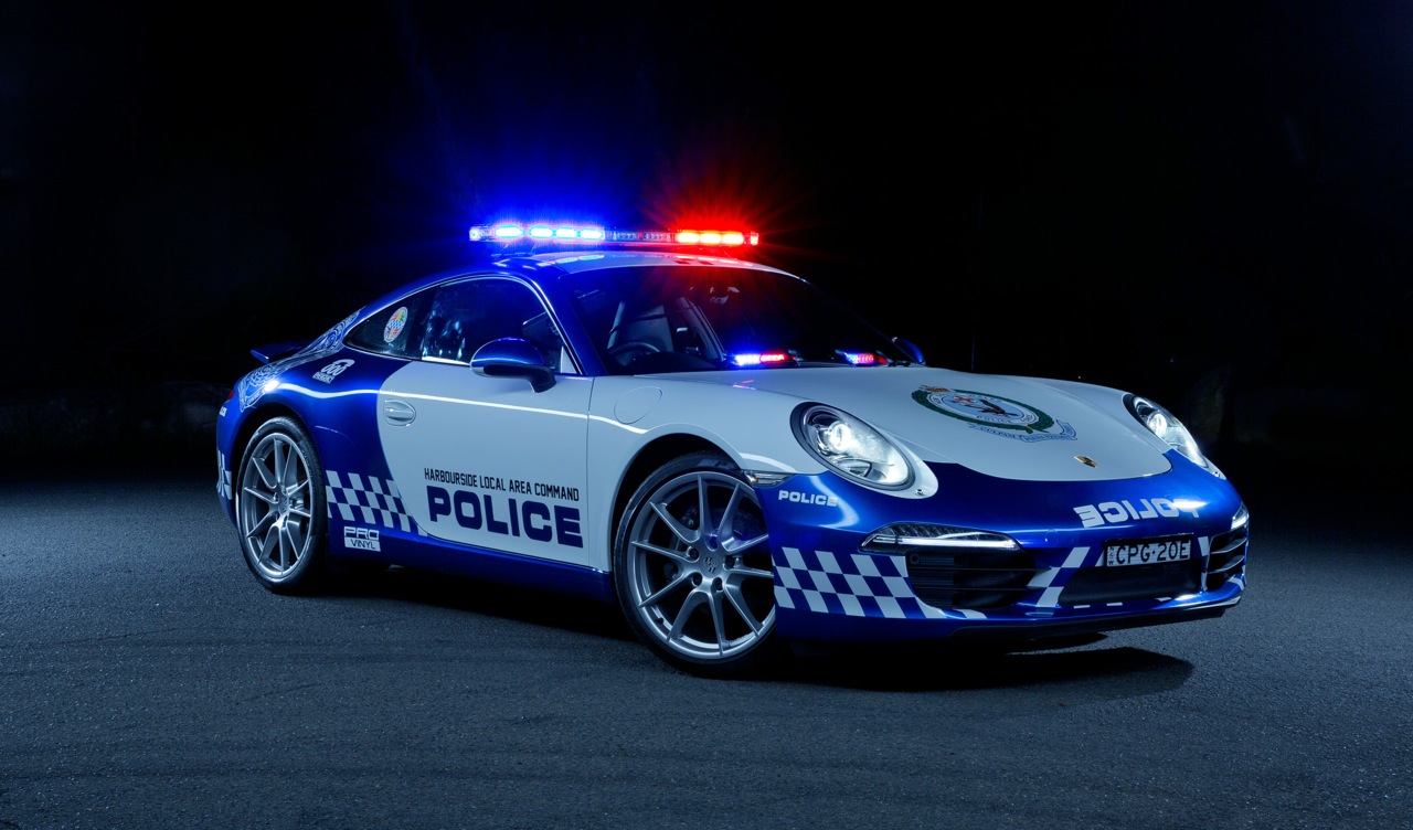 Porsche 911 Carrera police car joins NSW Force