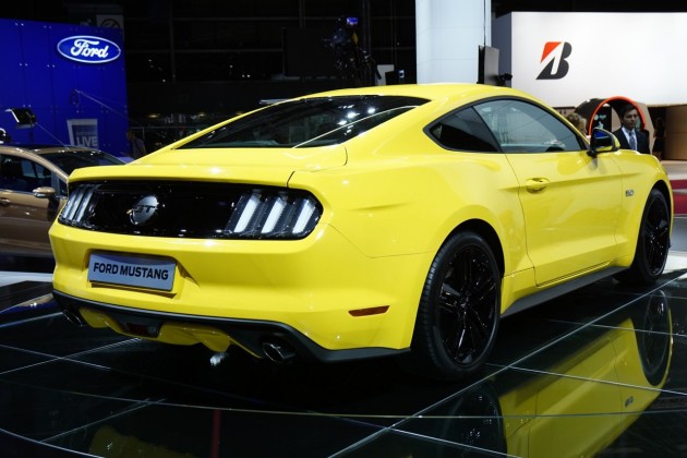 2014 Paris Motor Show Ford Mustang Rear Performancedrive