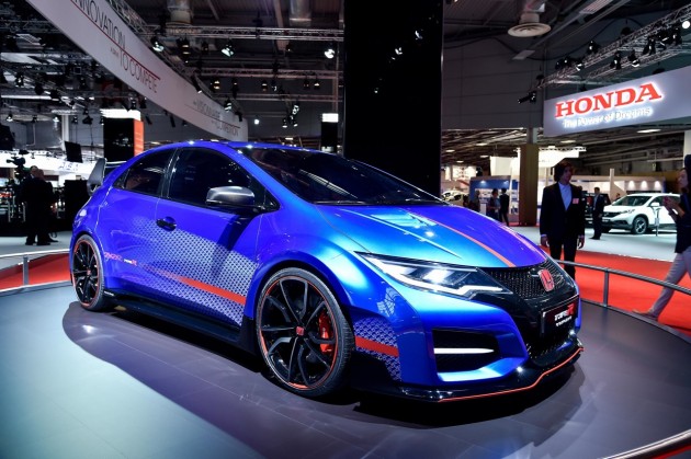 2014 Paris Motor Show-Honda Civic Type R Concept