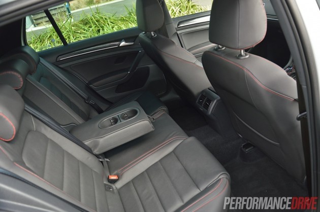 2014 VW Golf GTI Performance-rear seats