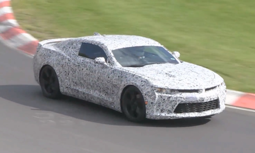 Video: 2016 Chevrolet Camaro spotted, 2.0T option rumoured