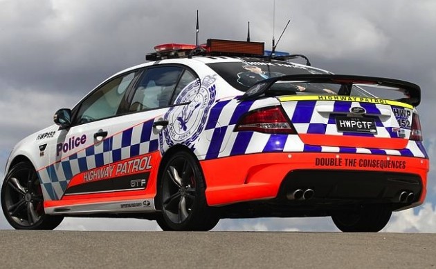 FPV GT F NSW police car