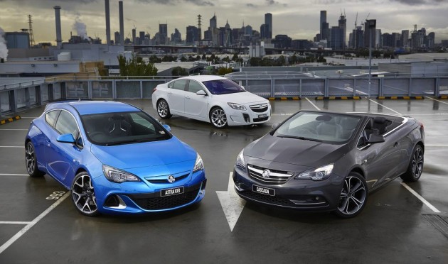 Holden Opel lineup