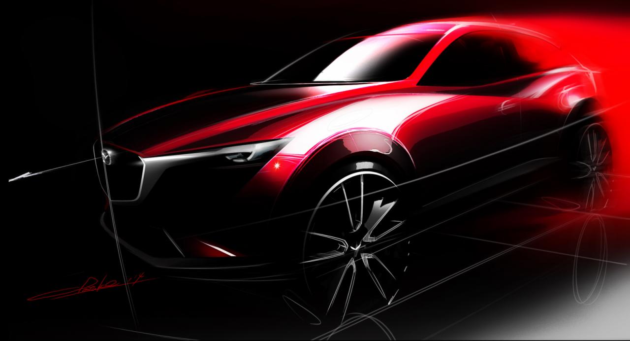Mazda CX-3 confirmed as new junior SUV, LA debut