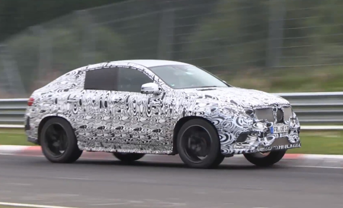 Video: Mercedes-Benz ‘ML Coupe’ spotted at the ‘Ring