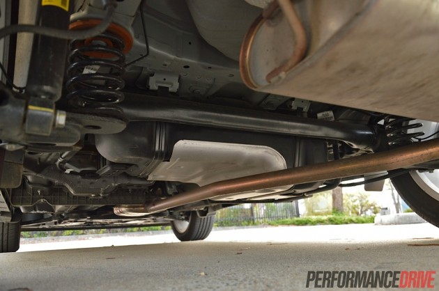 2015 Holden Trax LTZ-rear suspension underbody