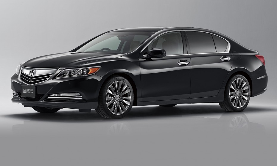 2015 Honda Legend revealed, gets 281kW hybrid