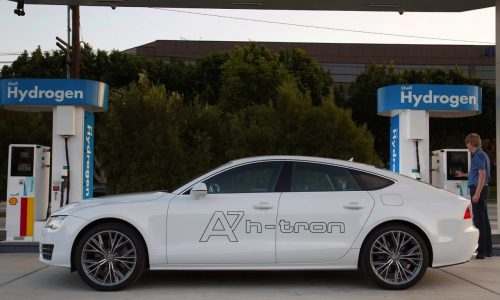 Audi A7 Sportback h-tron debuts clever hydrogen hybrid tech