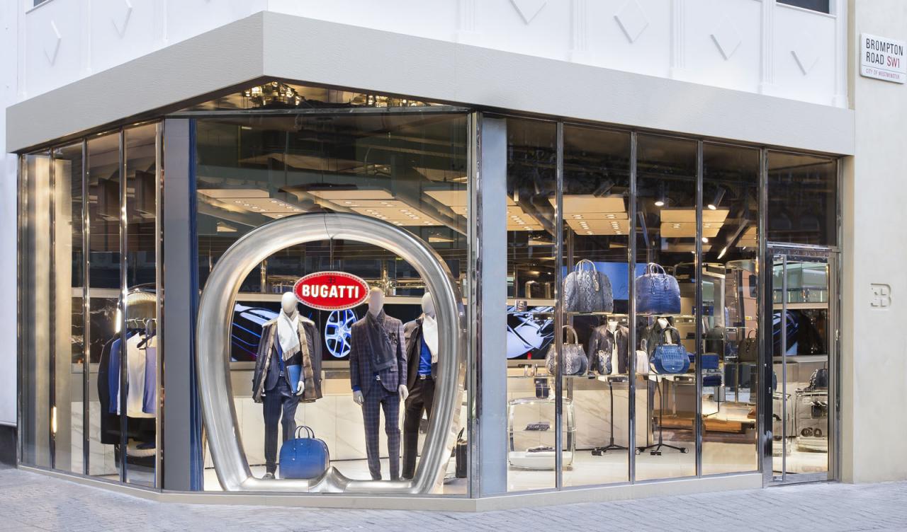 Bugatti opens first fashion store in London, more planned