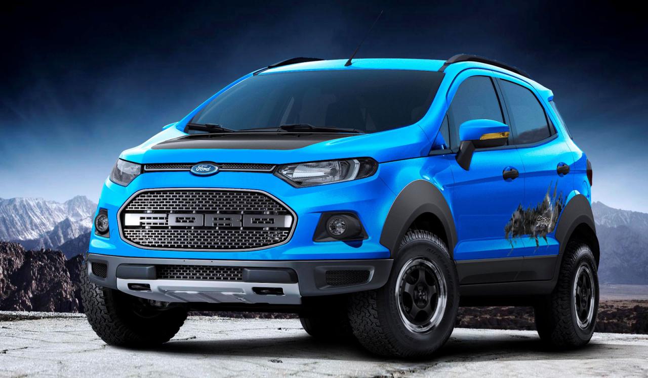 Three Ford EcoSport concepts revealed at Sao Paulo show