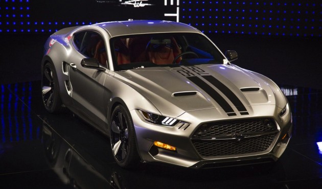 GAS 2015 Ford Mustang-LA show