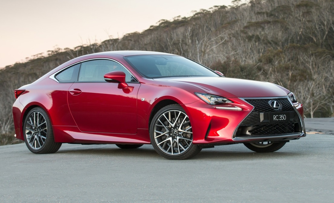 Lexus RC 350 coupe now on sale in Australia from $66,000