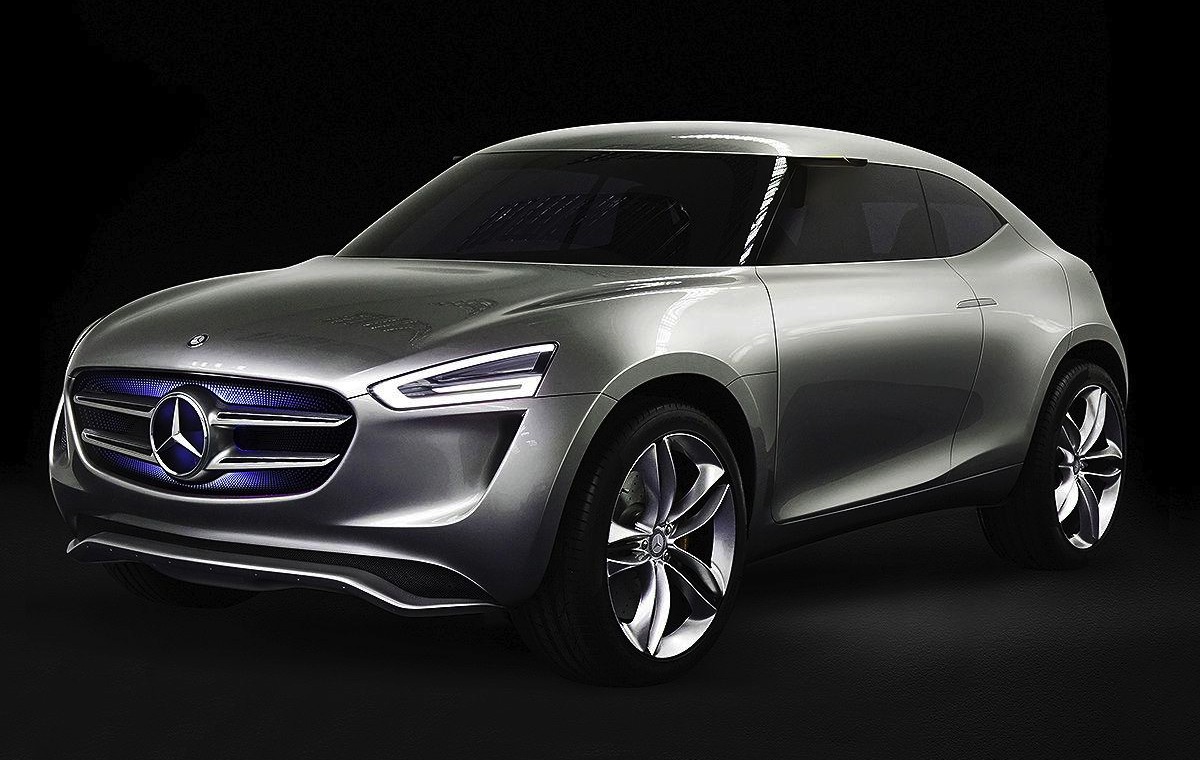 Mercedes-Benz G-Code concept revealed, previews compact SUV?