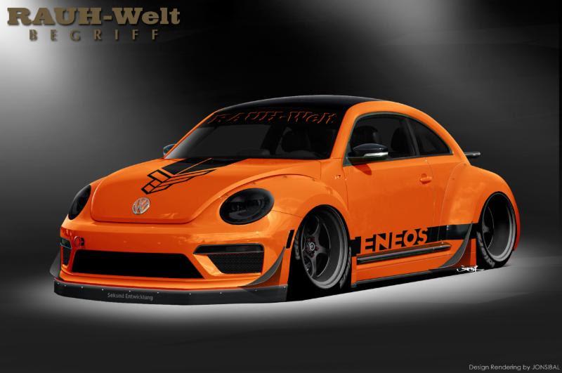 RAUH-Welt Begriff & Tanner Foust build a fat Volkswagen Beetle