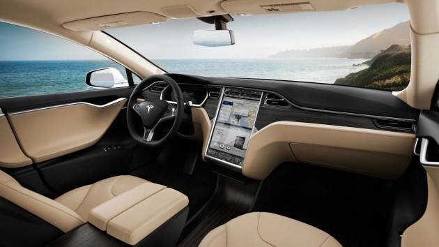 Tesla Model S-interior