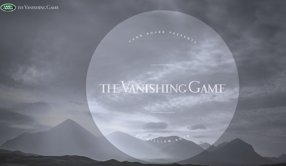 Land Rover explores new marketing with ‘The Vanishing Game’ novel
